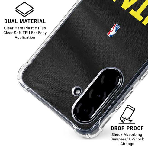 NBA Utah Jazz Jersey Galaxy A36 5G Clear Case