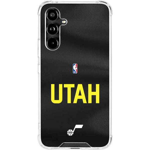 NBA Utah Jazz Jersey Galaxy A54 5G Clear Case