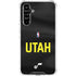 NBA Utah Jazz Jersey Galaxy A54 5G Clear Case