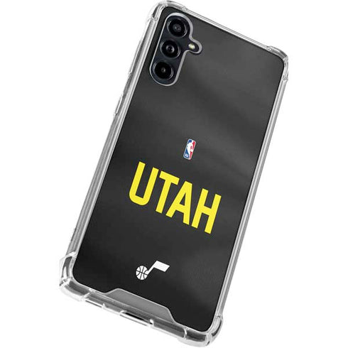 NBA Utah Jazz Jersey Galaxy A54 5G Clear Case
