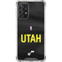 NBA Utah Jazz Jersey Galaxy A72 5G Clear Case