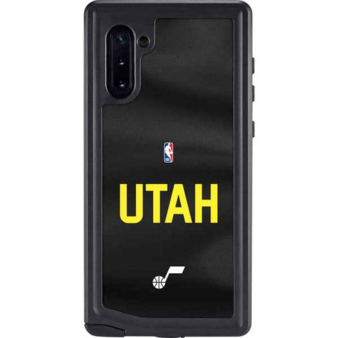 NBA Utah Jazz Jersey Galaxy Note 10 Waterproof Case