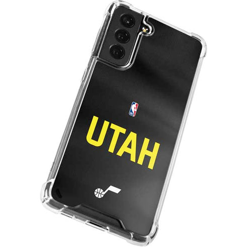 NBA Utah Jazz Jersey Galaxy S22 Clear Case