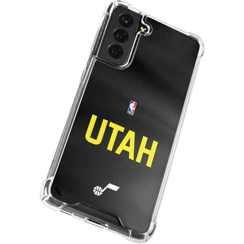 NBA Utah Jazz Jersey Galaxy S22 Plus Clear Case