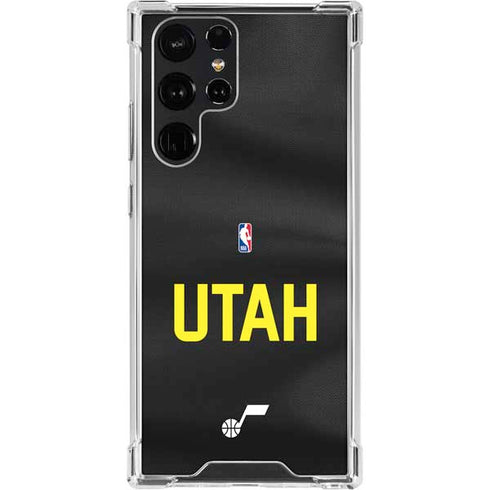 NBA Utah Jazz Jersey Galaxy S22 Ultra Clear Case