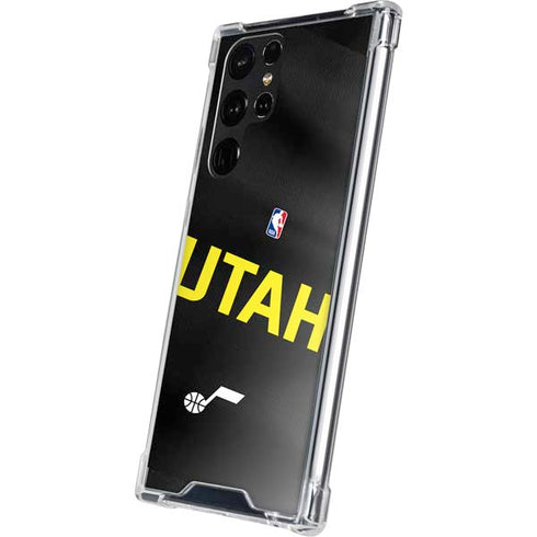 NBA Utah Jazz Jersey Galaxy S22 Ultra Clear Case