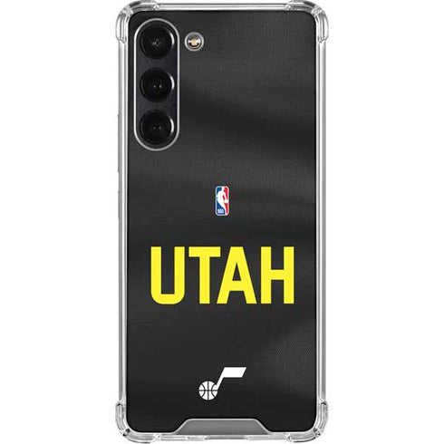 NBA Utah Jazz Jersey Galaxy S23 FE Clear Case