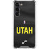NBA Utah Jazz Jersey Galaxy S23 FE Clear Case