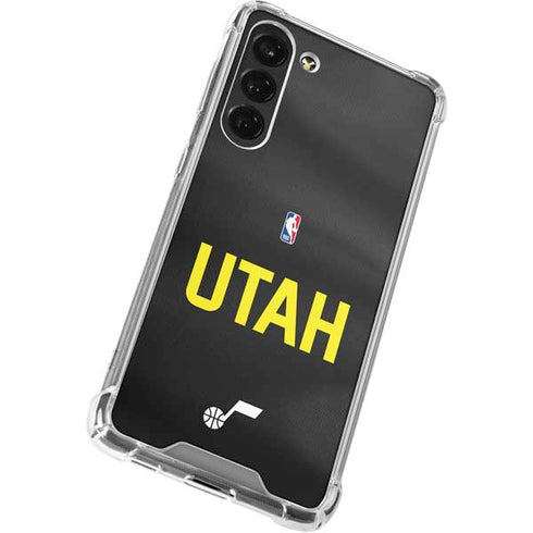 NBA Utah Jazz Jersey Galaxy S23 FE Clear Case