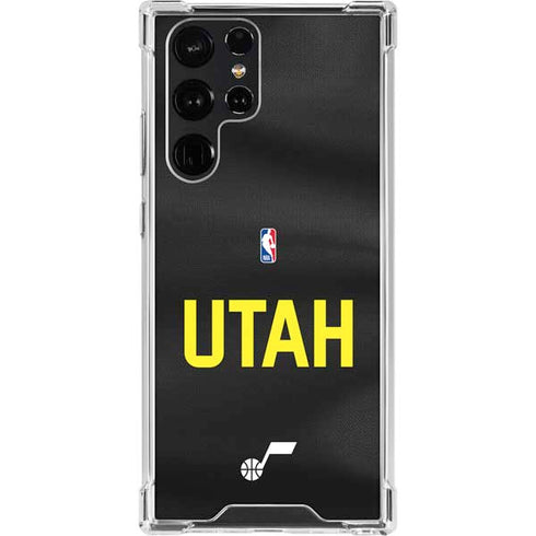 NBA Utah Jazz Jersey Galaxy S23 Ultra Clear Case