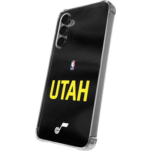 NBA Utah Jazz Jersey Galaxy S24 Plus Clear Case