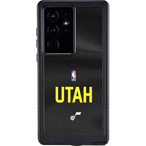NBA Utah Jazz Jersey Galaxy S24 Ultra Waterproof Case