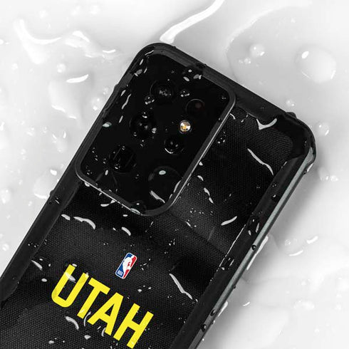 NBA Utah Jazz Jersey Galaxy S24 Ultra Waterproof Case