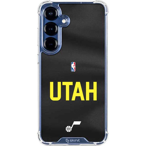 NBA Utah Jazz Jersey Galaxy S25 Plus Clear Case