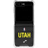 NBA Utah Jazz Jersey Galaxy Z Flip6 Clear Case