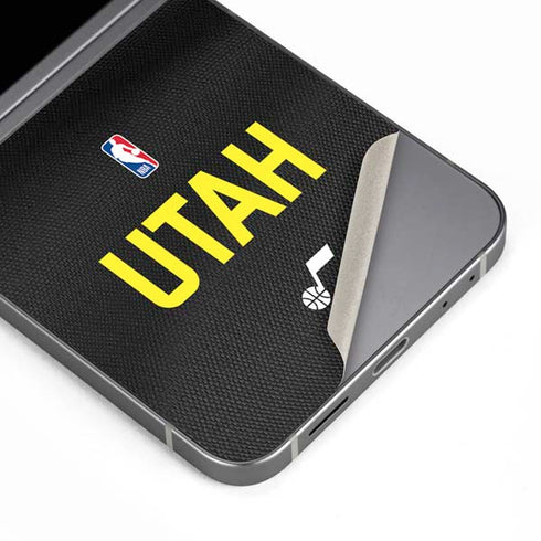NBA Utah Jazz Jersey Galaxy Z Flip6 Skin