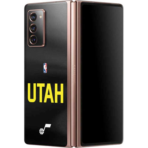 NBA Utah Jazz Jersey Galaxy Z Fold2 5G Skin
