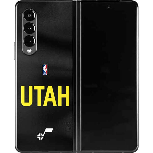 NBA Utah Jazz Jersey Galaxy Z Fold3 5G Skin