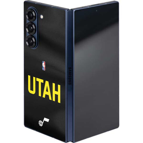 NBA Utah Jazz Jersey Galaxy Z Fold6 Skin
