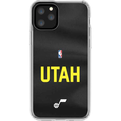NBA Utah Jazz Jersey iPhone 11 Pro Clear Case