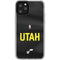NBA Utah Jazz Jersey iPhone 11 Pro Clear Case