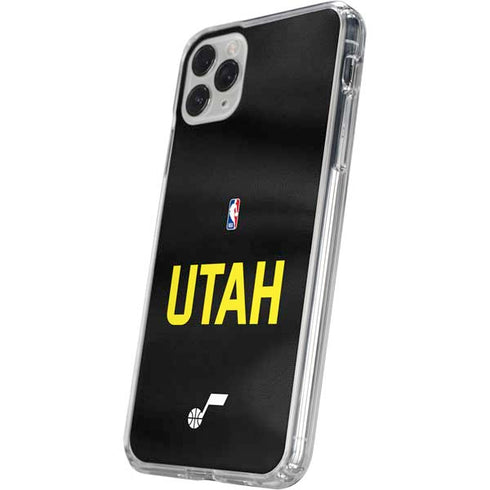 NBA Utah Jazz Jersey iPhone 11 Pro Clear Case
