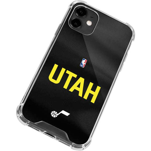 NBA Utah Jazz Jersey iPhone 12 Clear Case