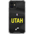 NBA Utah Jazz Jersey iPhone 12 Mini Clear Case