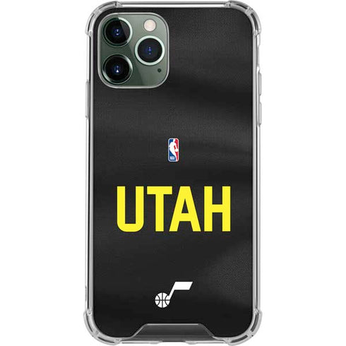 NBA Utah Jazz Jersey iPhone 12 Pro Clear Case