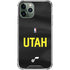 NBA Utah Jazz Jersey iPhone 12 Pro Clear Case