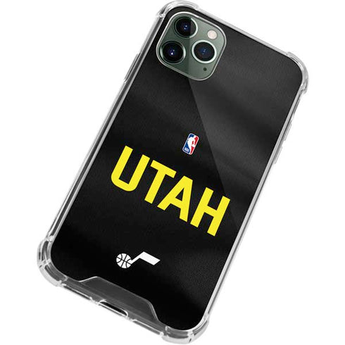 NBA Utah Jazz Jersey iPhone 12 Pro Clear Case