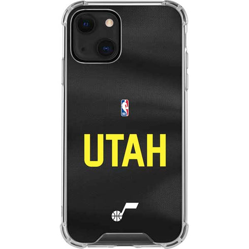 NBA Utah Jazz Jersey iPhone 13 Mini Clear Case