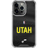NBA Utah Jazz Jersey iPhone 13 Pro Clear Case