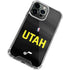 NBA Utah Jazz Jersey iPhone 13 Pro Clear Case