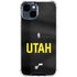 NBA Utah Jazz Jersey iPhone 14 Plus Clear Case