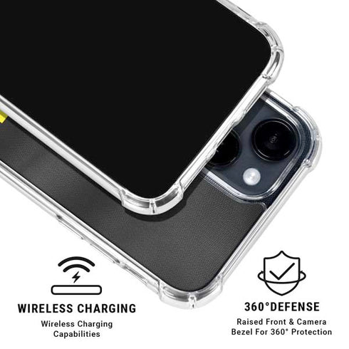NBA Utah Jazz Jersey iPhone 14 Plus Clear Case