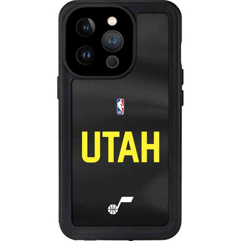 NBA Utah Jazz Jersey iPhone 14 Pro Waterproof Case