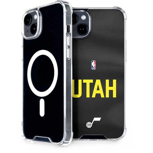 NBA Utah Jazz Jersey iPhone 15 Plus MagSafe Case