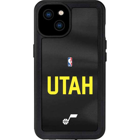 NBA Utah Jazz Jersey iPhone 15 Plus Waterproof Case
