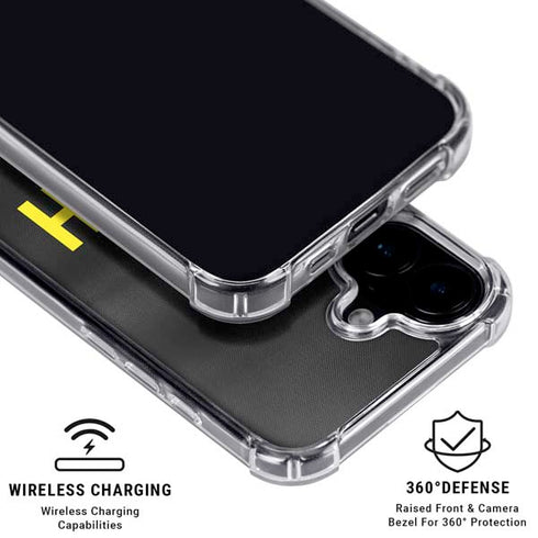 NBA Utah Jazz Jersey iPhone 16 Clear Case