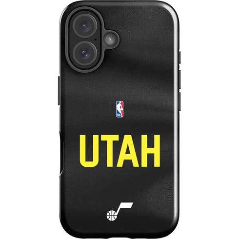 NBA Utah Jazz Jersey iPhone 16 Plus Impact Case