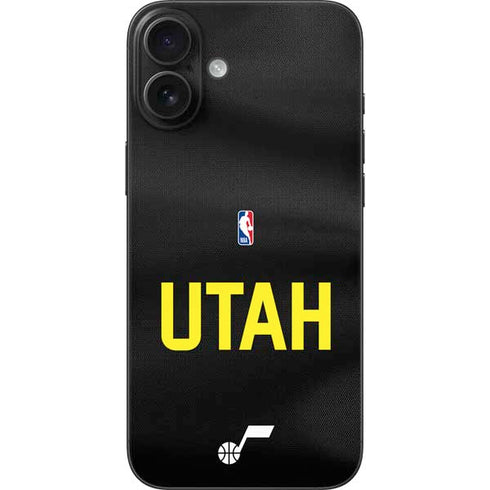 NBA Utah Jazz Jersey iPhone 16 Plus Skin