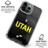NBA Utah Jazz Jersey iPhone 16 Pro Max Clear Case
