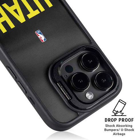 NBA Utah Jazz Jersey iPhone 16 Pro Max Kickstand Case