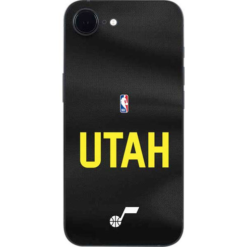 NBA Utah Jazz Jersey iPhone 16e Skin
