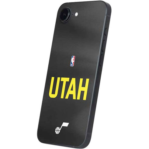 NBA Utah Jazz Jersey iPhone 16e Skin