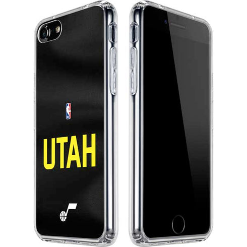 NBA Utah Jazz Jersey iPhone SE (2nd & 3rd Gen) Clear Case