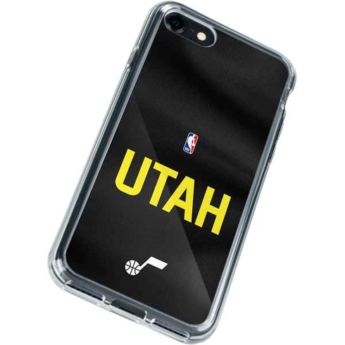 NBA Utah Jazz Jersey iPhone SE (2nd & 3rd Gen) Clear Case