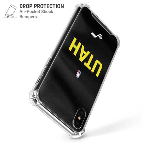 NBA Utah Jazz Jersey iPhone XS Max Clear Case
