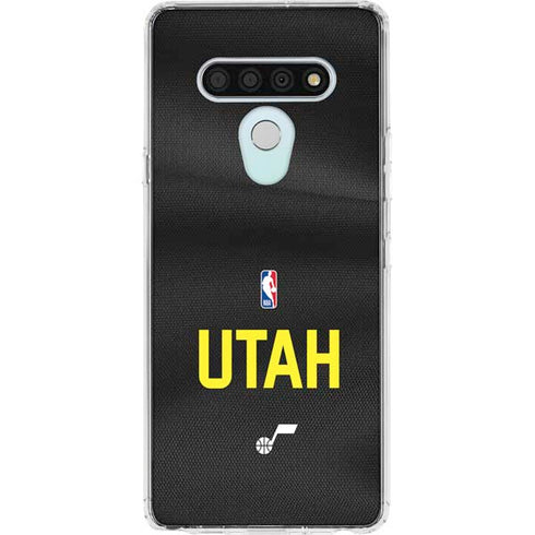 NBA Utah Jazz Jersey LG Stylo 6 Clear Case